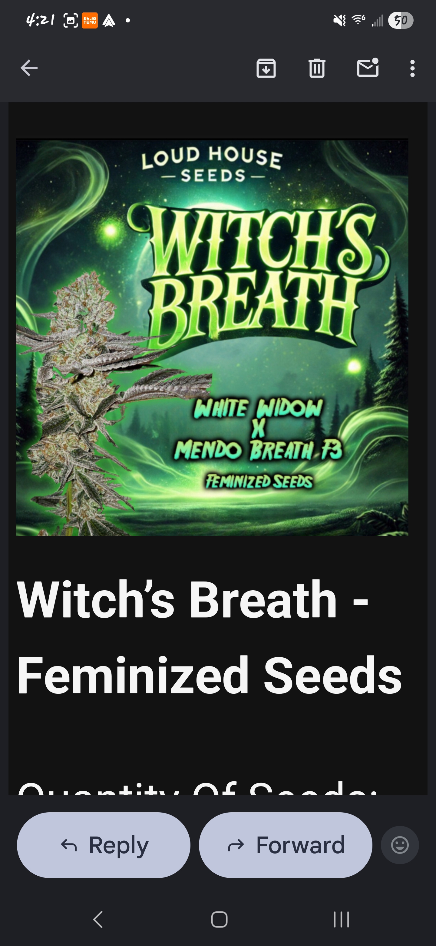 Witches breath — image 1