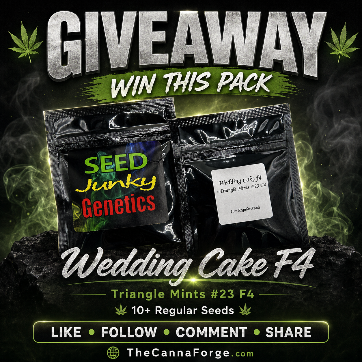 Seed Junky Wedding Cake F4 Giveaway!!