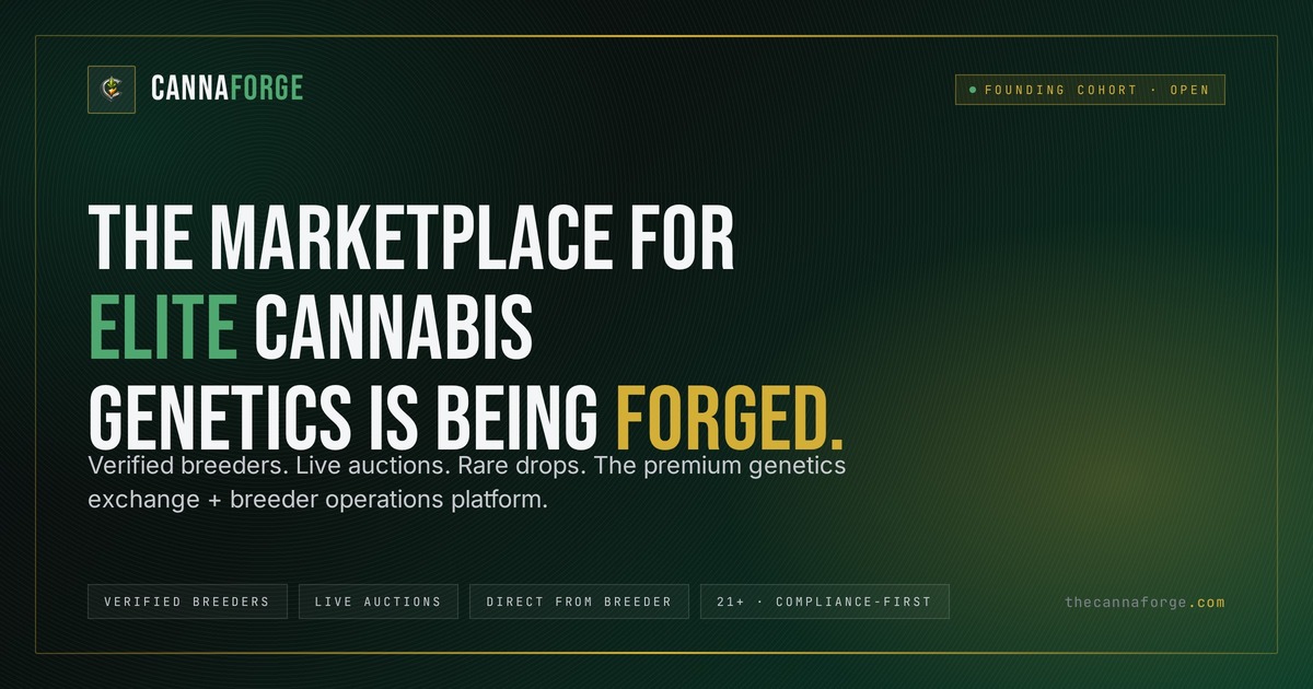 CannaForge | Cannabis Genetics, Lineage Records, Breeders & Grower Tools